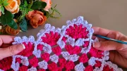 Como Fazer Bico De Crochê Para Tapete Quadrado Passo A Passo Fácil