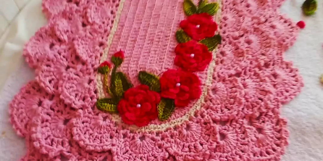 Tapete De Croche Oval Rendado Com Flores Passo A Passo Completo
