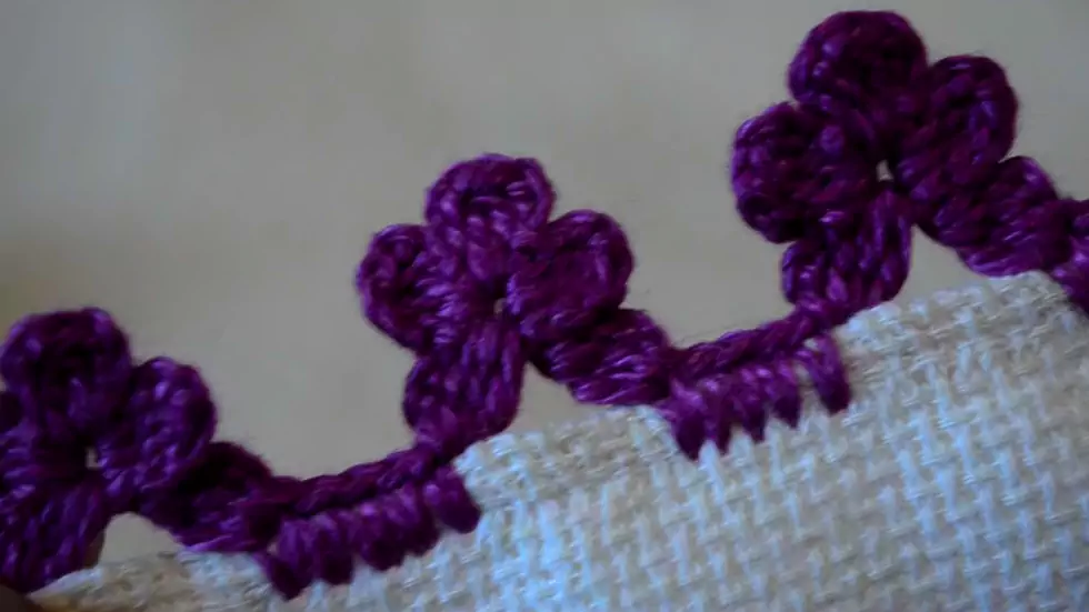 Aprender Fazer Bico De Crochê Para Pano De Prato Fácil Iniciantes